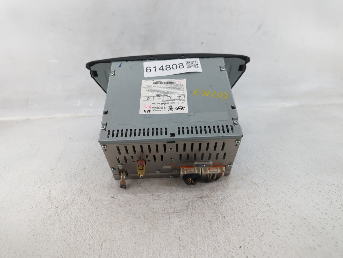 2011-2013 Hyundai Elantra Am Fm Cd Player Radio Receiver 614808 - Oemusedautoparts1.com