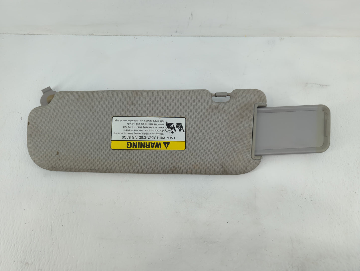 2011-2013 Hyundai Elantra Sun Visor Shade Replacement Passenger Right Mirror Fits Fits 2011 2012 2013 OEM Used Auto Parts -