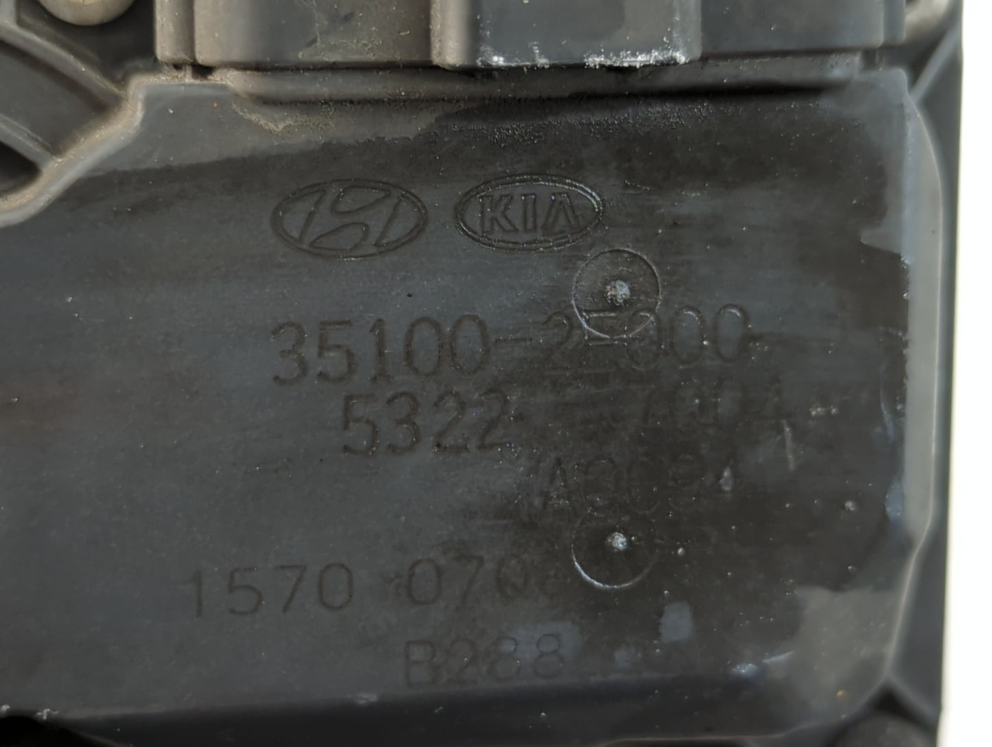 2011-2020 Hyundai Elantra Throttle Body P/N:35100-2E000 Fits Fits 2011 2012 2013 2014 2015 2016 2017 2018 2019 2020 2021 OEM