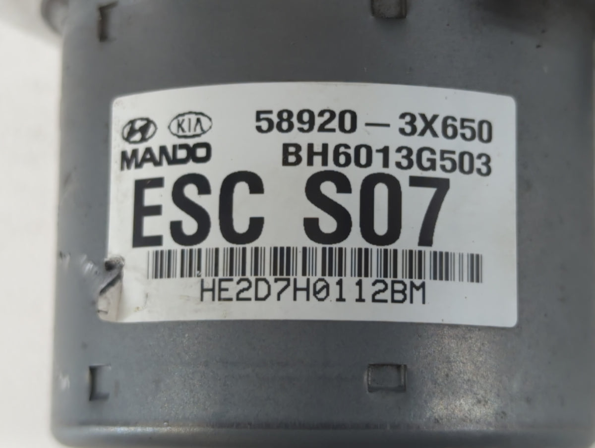 2011-2013 Hyundai Elantra Anti-Lock Brake ABS Pump Module Actuator OEM P/N:58920-3X650 Fits Fits 2011 2012 2013 OEM Used Aut