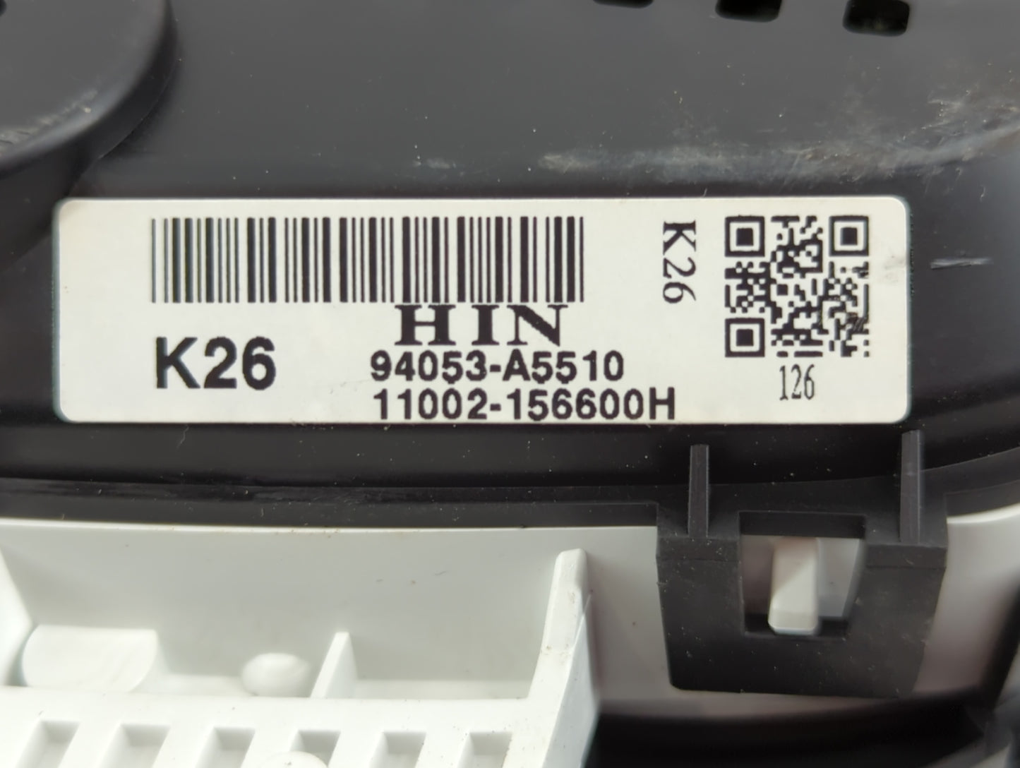 2013 Hyundai Elantra Instrument Cluster Speedometer Gauges P/N:94053-A5510 Fits OEM Used Auto Parts - Oemusedautoparts1.com