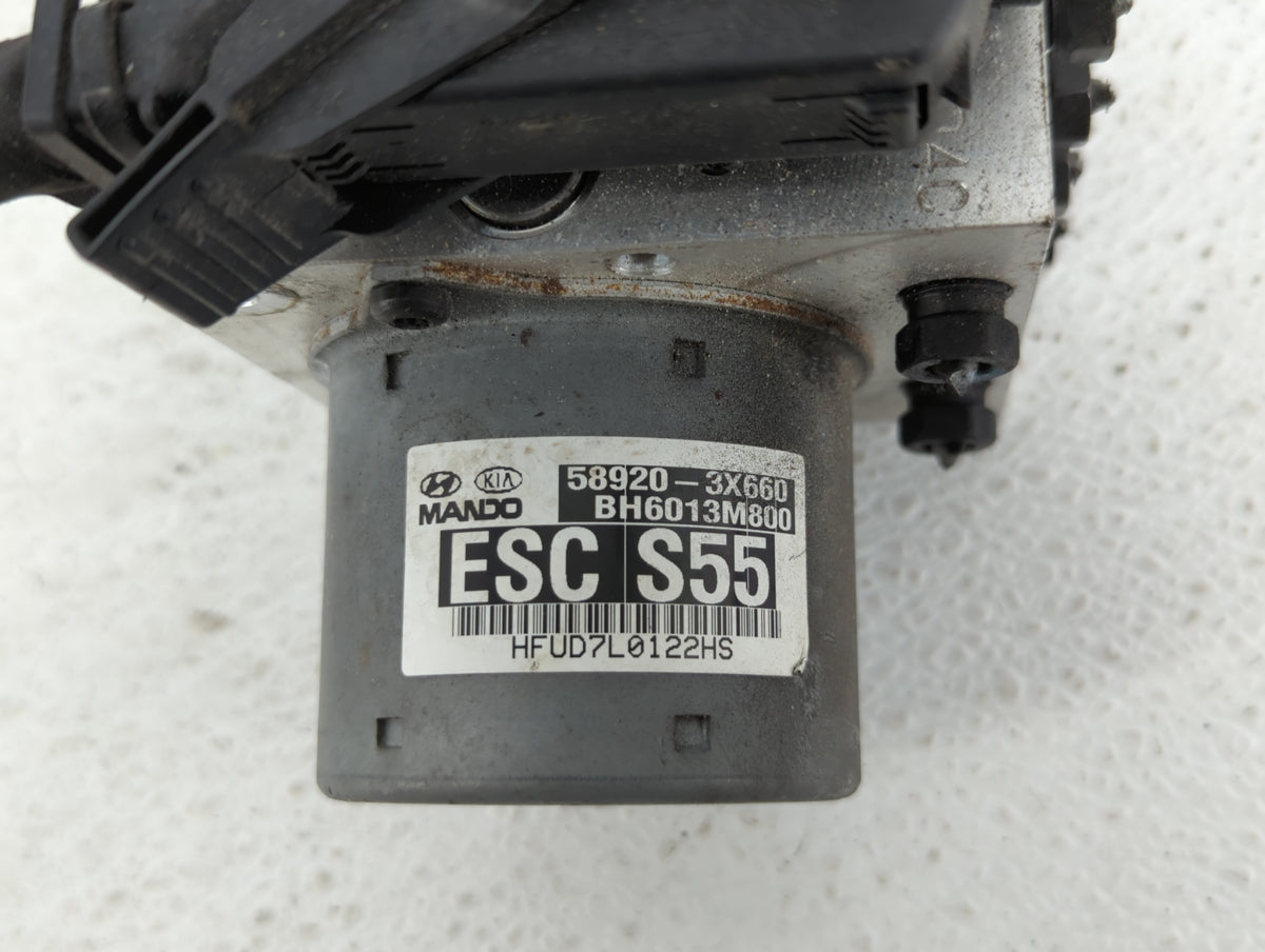 2013 Hyundai Elantra Coupe Anti-Lock Brake ABS Pump Module Actuator OEM P/N:58920-3X660 Fits OEM Used Auto Parts - Oemusedau