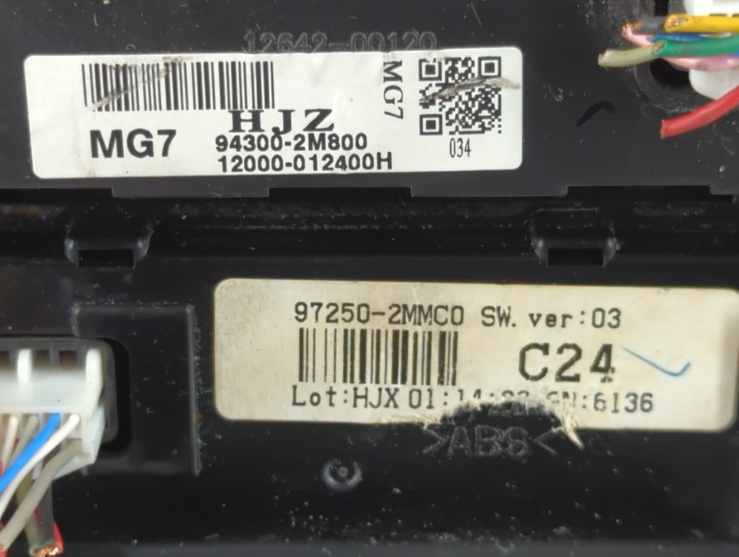 2013-2016 Hyundai Genesis Climate Control Module Temperature AC/Heater Replacement P/N:97250-2MMC0 Fits Fits 2013 2014 2015