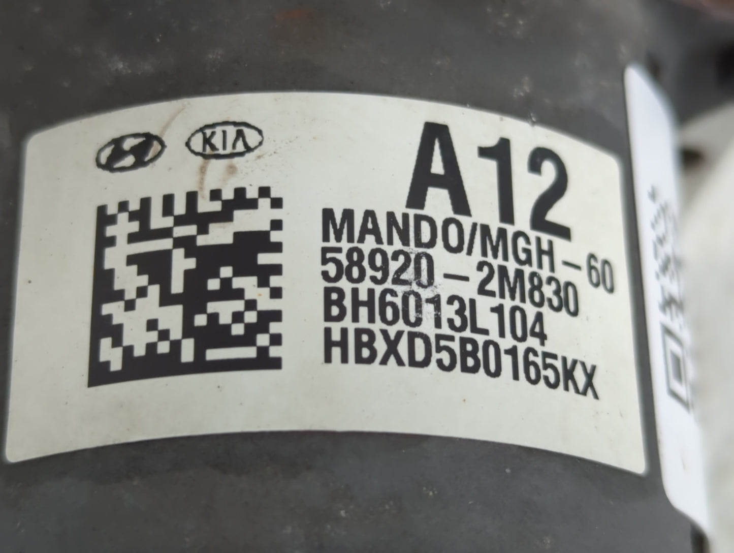 2013-2015 Hyundai Genesis ABS Pump Control Module Replacement P/N:58920-2M830 Fits Fits 2013 2014 2015 OEM Used Auto Parts -