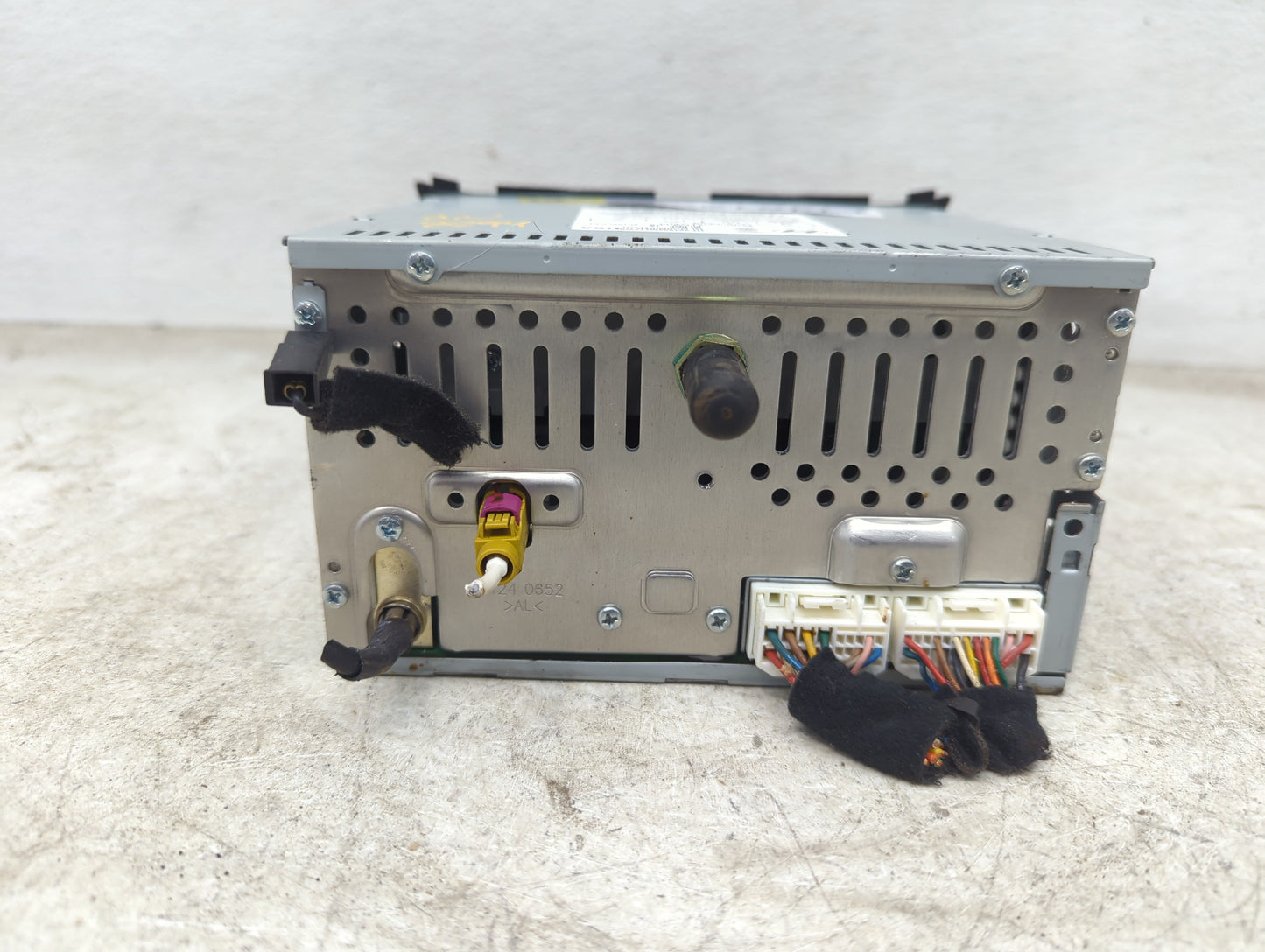 2013 Hyundai Genesis Radio AM FM Cd Player Receiver Replacement P/N:961802M117YHG AC1B0DKAN, TQ8-AC1B0DKAN Fits OEM Used Aut