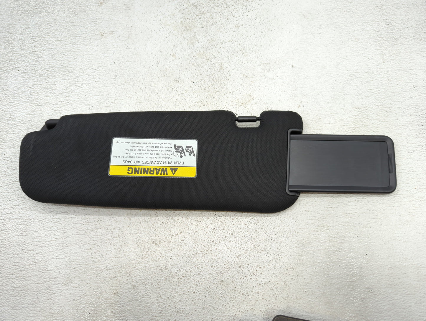 2009-2016 Hyundai Genesis Sun Visor Shade Replacement Passenger Right Mirror Fits Fits 2009 2010 2011 2012 2013 2014 2015 20