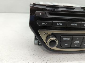 2013-2015 Hyundai Genesis Radio AM FM Cd Player Receiver Replacement P/N:96560-2M770YHG 965602M770YHG Fits Fits 2013 2014 2015 OEM Used Auto Parts