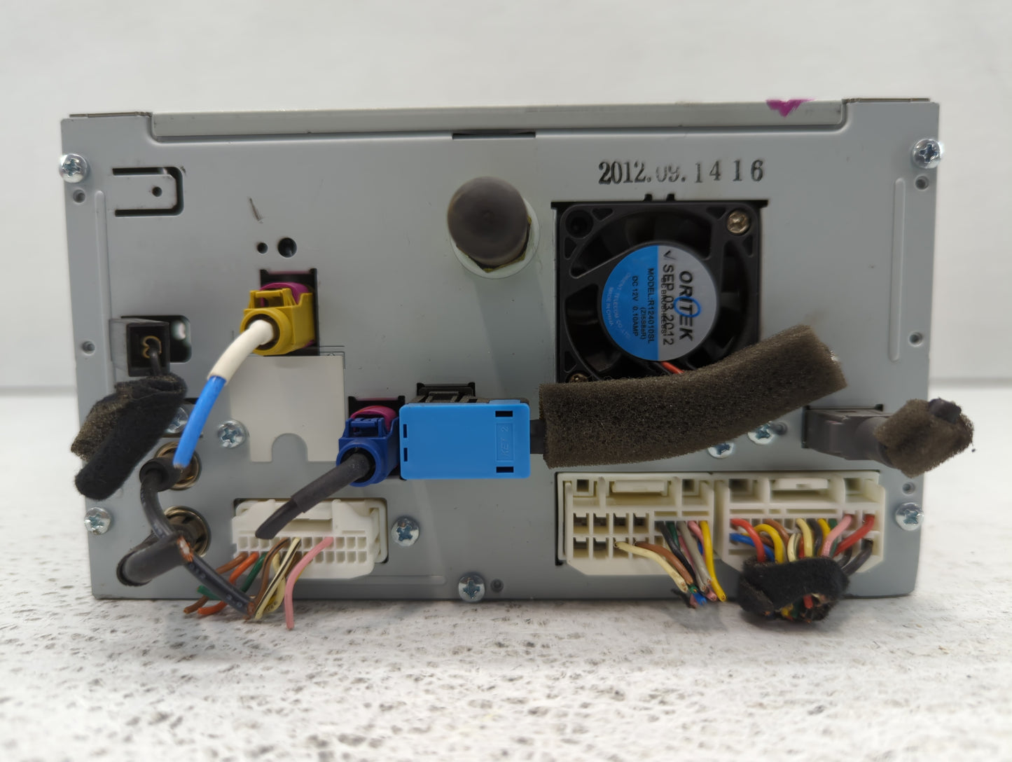 2013-2015 Hyundai Genesis Radio AM FM Cd Player Receiver Replacement P/N:96560-2M770YHG Fits Fits 2013 2014 2015 OEM Used Au