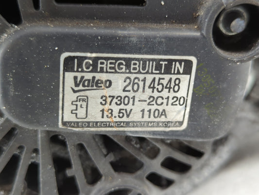 2013-2014 Hyundai Genesis Alternator Replacement Generator Charging Assembly Engine OEM P/N:37301-2C120 Fits Fits 2013 2014 OEM Used Auto Parts