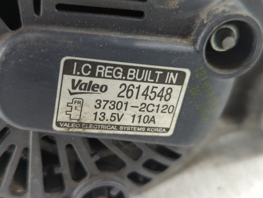2013-2014 Hyundai Genesis Alternator Replacement Generator Charging Assembly Engine OEM P/N:37301-2C120 Fits Fits 2013 2014 OEM Used Auto Parts