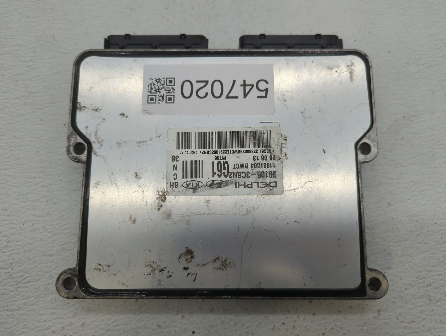 2012-2014 Hyundai Genesis PCM Engine Control Computer ECU ECM PCU OEM P/N:39105-3CBN2 Fits Fits 2012 2013 2014 OEM Used Auto