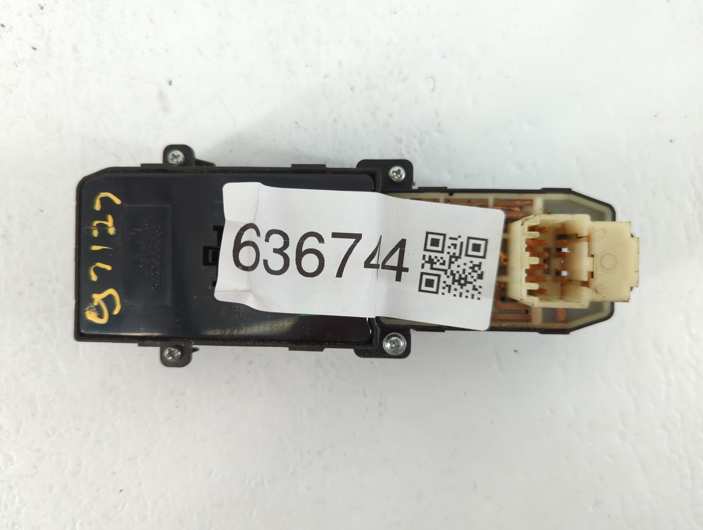 2013-2016 Hyundai Genesis Master Power Window Switch Replacement Driver Side Left P/N:>ABS< 202008375 Fits OEM Used Auto Par