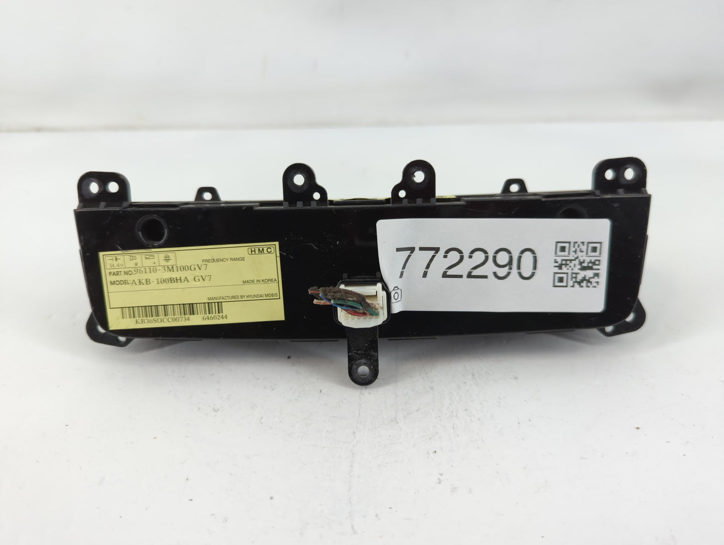 2009-2014 Hyundai Genesis Climate Control Module Temperature AC/Heater Replacement P/N:96100-3M100GV7 Fits OEM Used Auto Par