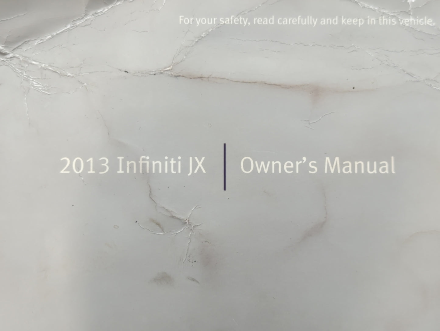 2013 Hyundai Ix35 Owners Manual Book Guide OEM Used Auto Parts - Oemusedautoparts1.com