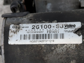 2010-2014 Hyundai Santa Fe Car Starter Motor Solenoid OEM P/N:36100-2G100 Fits Fits 2008 2009 2010 2011 2012 2013 2014 OEM Used Auto Parts