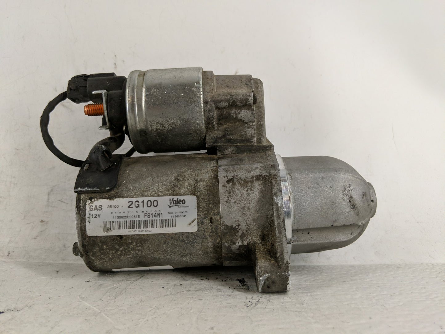 2010-2014 Hyundai Santa Fe Car Starter Motor Solenoid OEM P/N:36100-2G100 Fits Fits 2008 2009 2010 2011 2012 2013 2014 OEM U