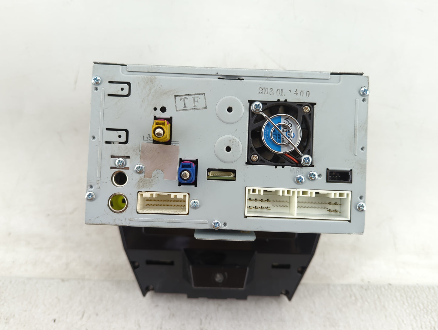 2013-2016 Hyundai Santa Fe Radio AM FM Cd Player Receiver Replacement Fits Fits 2013 2014 2015 2016 OEM Used Auto Parts - Oe