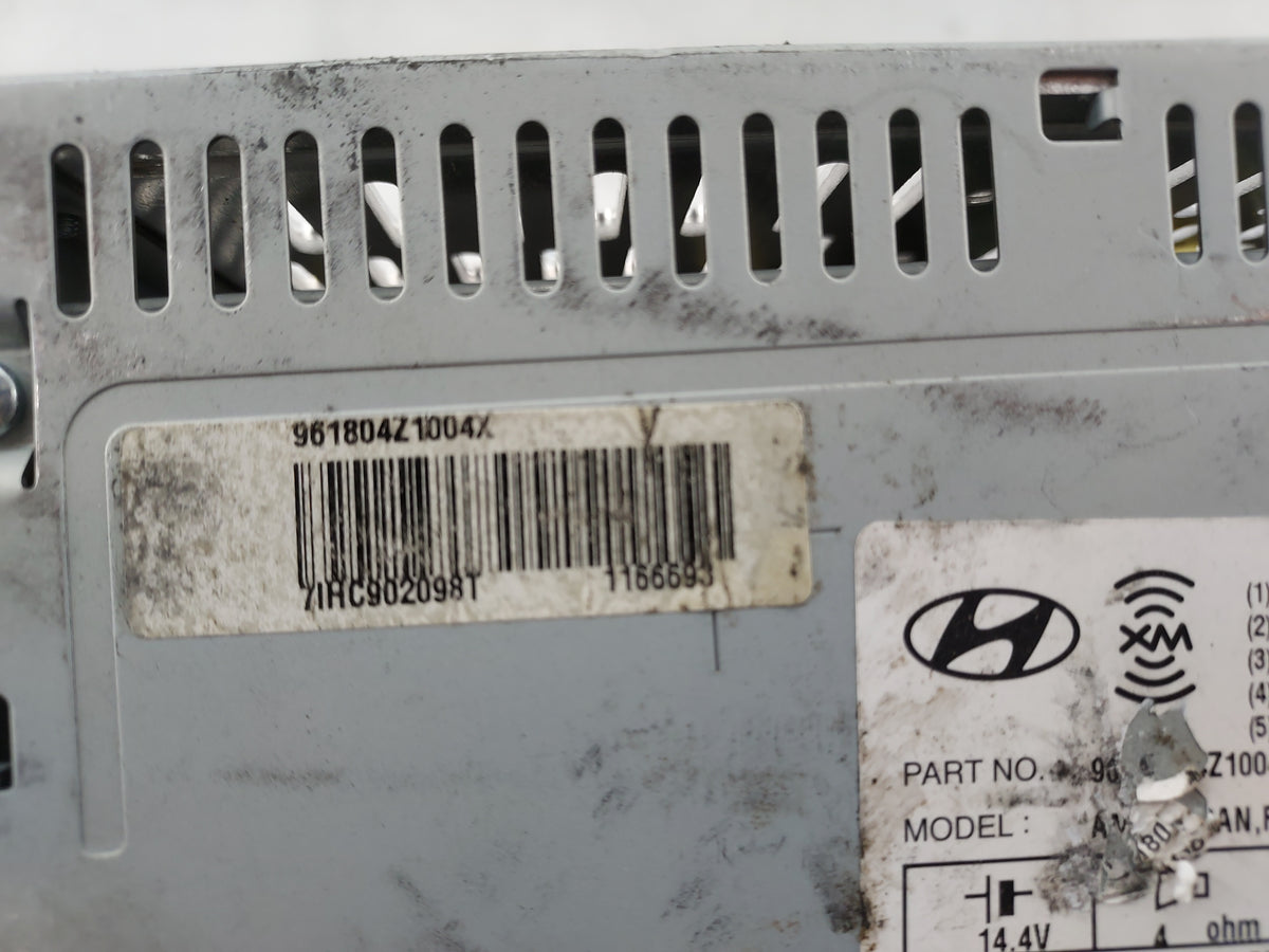 2013-2014 Hyundai Santa Fe Radio AM FM Cd Player Receiver Replacement P/N:961804Z1004X 71HC902098T Fits Fits 2013 2014 OEM U