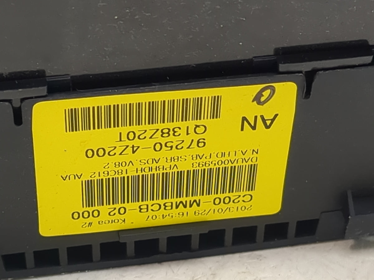 2013-2016 Hyundai Santa Fe Climate Control Module Temperature AC/Heater Replacement P/N:97250-4Z200 C200-MMBCB-02 Fits OEM U