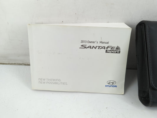 2013 Hyundai Santa Fe Owners Manual Book Guide P/N:A2WO-EU32E OEM Used Auto Parts