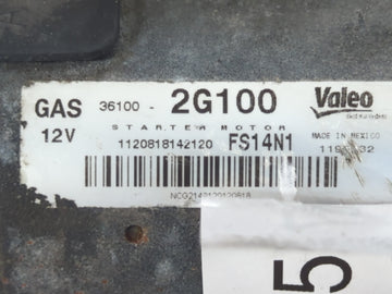 2008-2014 Hyundai Sonata Car Starter Motor Solenoid OEM P/N:36100-2G100 Fits Fits 2008 2009 2010 2011 2012 2013 2014 OEM Used Auto Parts