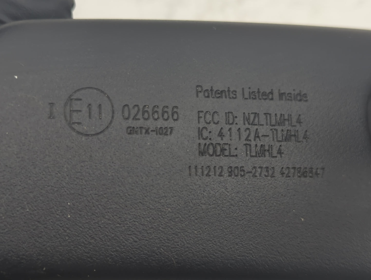 2011-2019 Hyundai Sonata Interior Rear View Mirror Replacement OEM P/N:4112A-TLMHL4 Fits OEM Used Auto Parts - Oemusedautopa