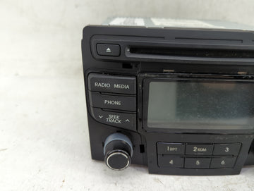 2013 Hyundai Sonata Radio AM FM Cd Player Receiver Replacement P/N:96180-3Q6004X Fits OEM Used Auto Parts