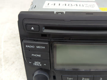 2013-2014 Hyundai Sonata Radio AM FM Cd Player Receiver Replacement P/N:96180-3Q700 Fits Fits 2013 2014 OEM Used Auto Parts