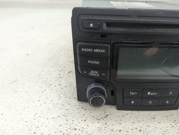 2013-2014 Hyundai Sonata Radio AM FM Cd Player Receiver Replacement P/N:96180-3Q700 Fits Fits 2013 2014 OEM Used Auto Parts