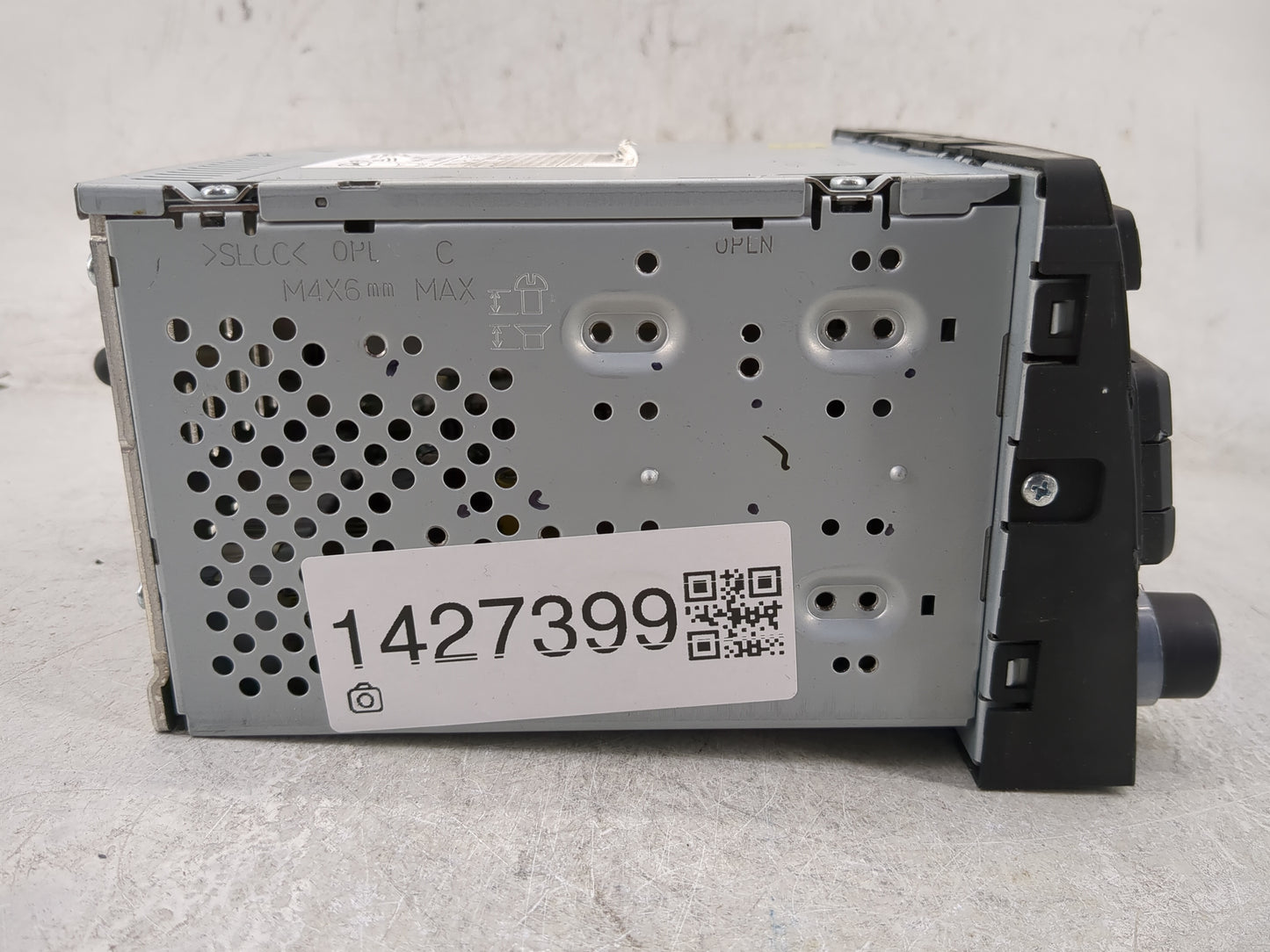 2012-2015 Hyundai Sonata Radio AM FM Cd Player Receiver Replacement P/N:96180-3Q700 Fits Fits 2012 2013 2014 2015 OEM Used A