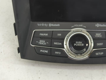 2013-2014 Hyundai Sonata Radio AM FM Cd Player Receiver Replacement Fits Fits 2013 2014 OEM Used Auto Parts