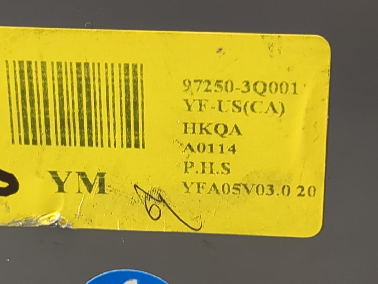 2011-2013 Hyundai Sonata Climate Control Module Temperature AC/Heater Replacement P/N:97250-3Q001 Fits Fits 2011 2012 2013 O