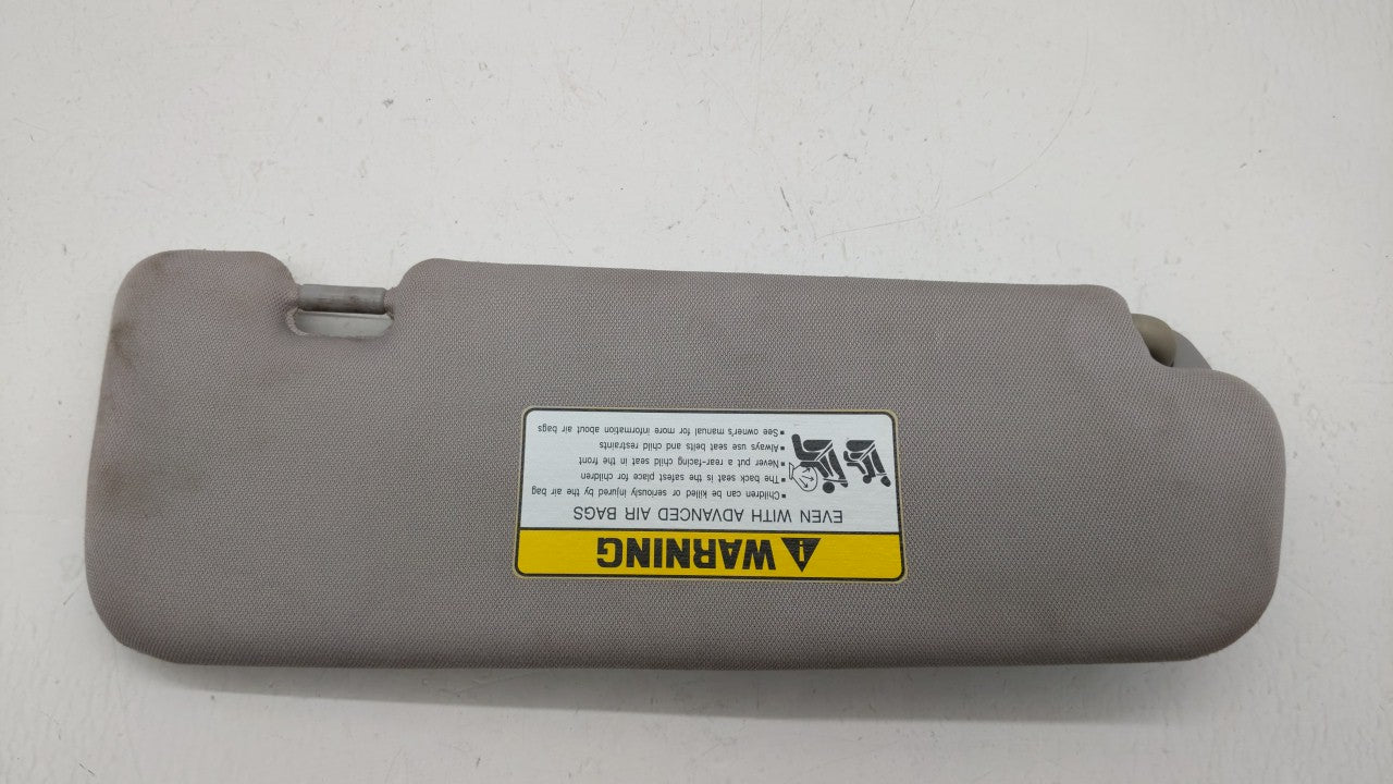 2011-2014 Hyundai Sonata Sun Visor Shade Replacement Driver Left Mirror Fits Fits 2011 2012 2013 2014 OEM Used Auto Parts -