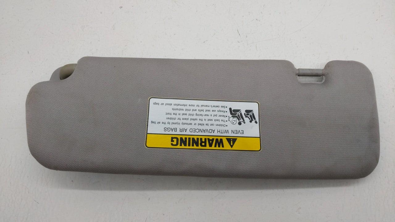 2011-2014 Hyundai Sonata Sun Visor Shade Replacement Passenger Right Mirror Fits Fits 2011 2012 2013 2014 OEM Used Auto Part
