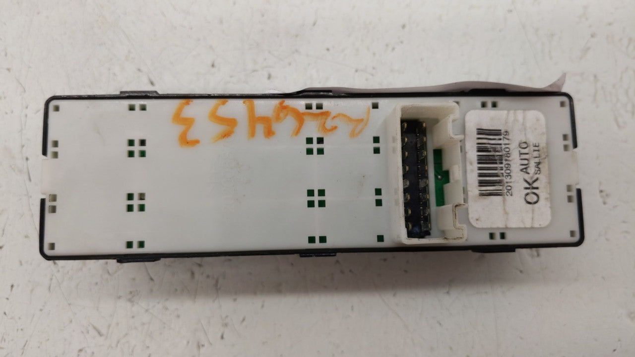 2011-2015 Hyundai Sonata Master Power Window Switch Replacement Driver Side Left P/N:201205081467 2425930 Fits OEM Used Auto