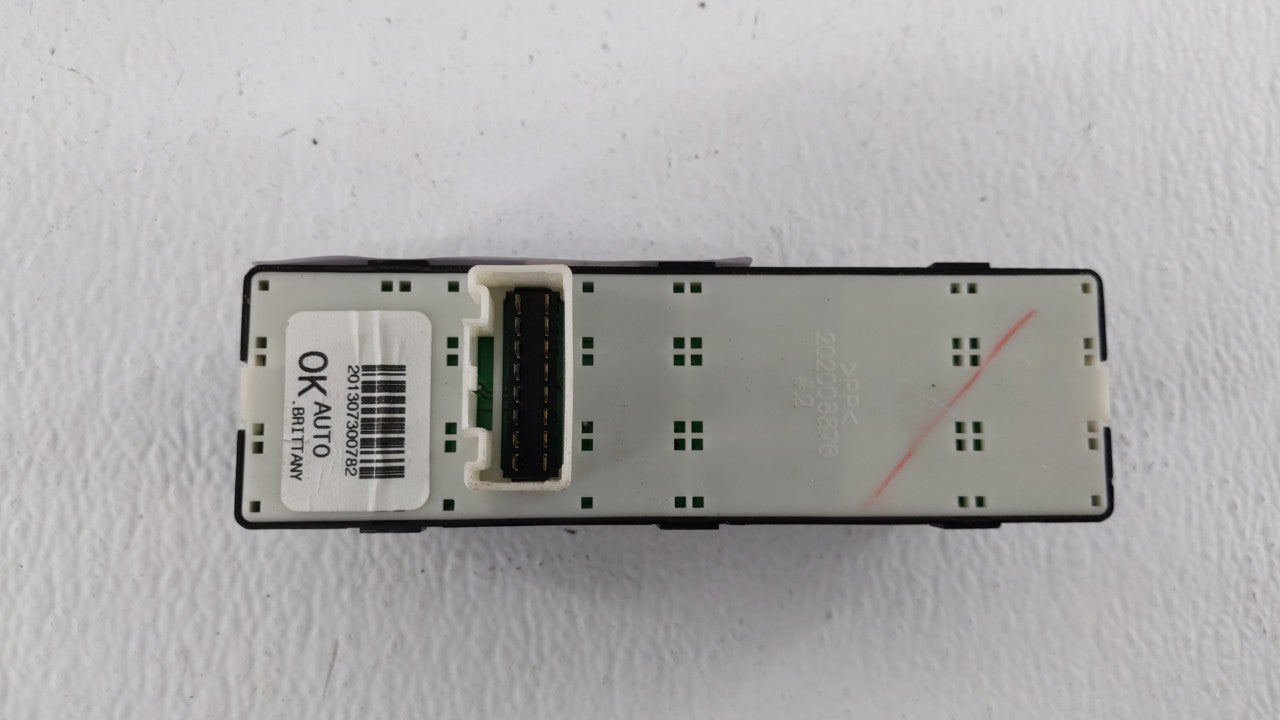 2011-2015 Hyundai Sonata Master Power Window Switch Replacement Driver Side Left P/N:M0510-3Q100RAS Fits OEM Used Auto Parts