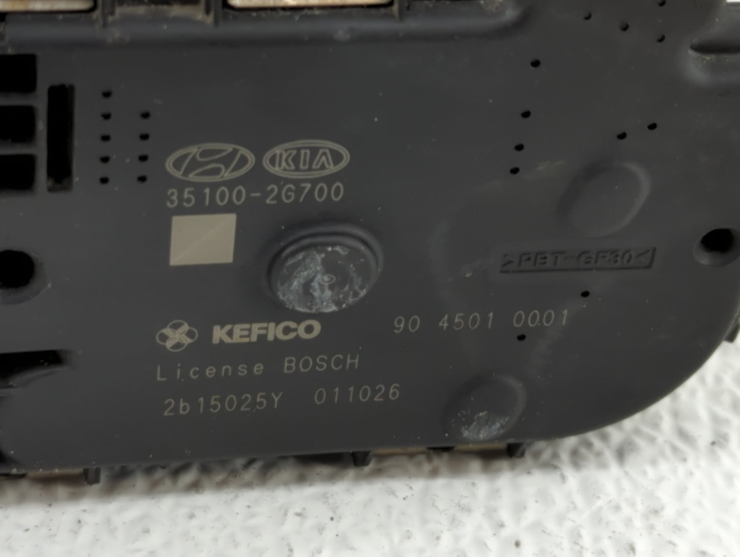 2011-2014 Hyundai Sonata Throttle Body P/N:35100-2G700 Fits Fits 2011 2012 2013 2014 2015 2016 OEM Used Auto Parts - Oemused