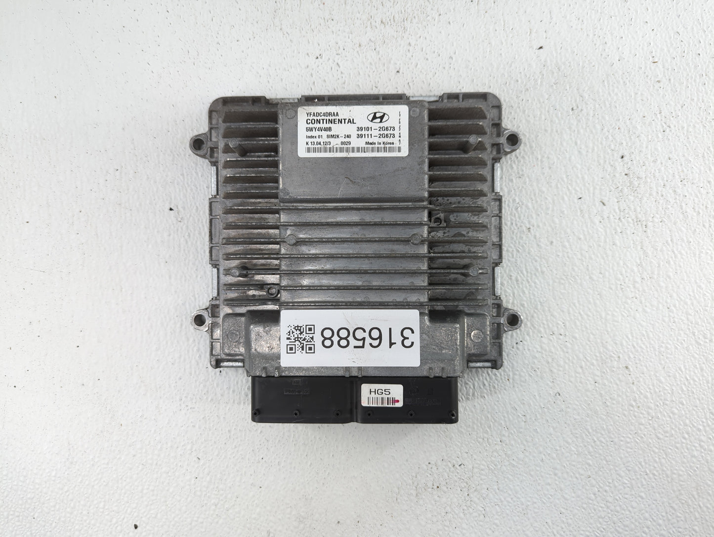 2011-2014 Hyundai Sonata PCM Engine Control Computer ECU ECM PCU OEM P/N:39101-2G673 39101-2G671 Fits Fits 2011 2012 2013 20