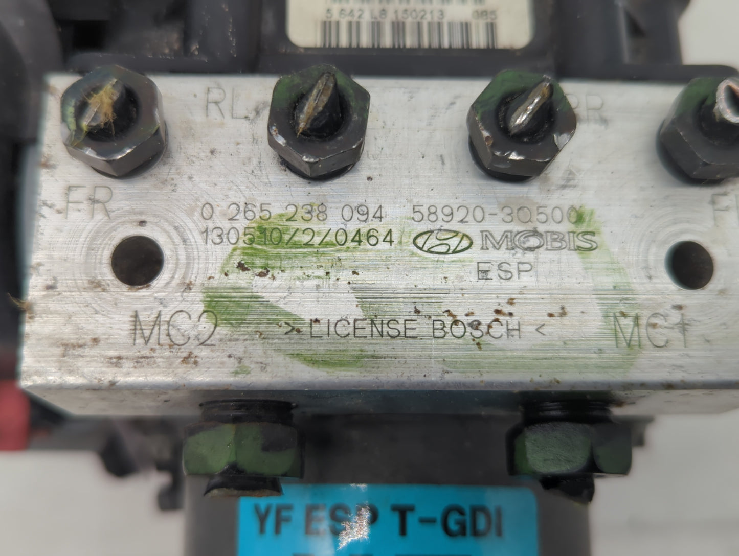 2011-2013 Hyundai Sonata ABS Pump Control Module Replacement P/N:58920-3Q600 58920-3S400, 58920-3Q500 Fits Fits 2011 2012 20