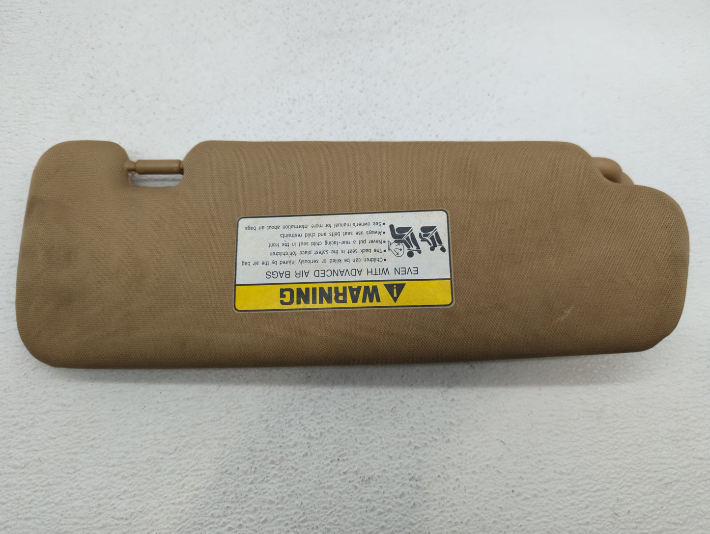 2011-2015 Hyundai Sonata Sun Visor Shade Replacement Driver Left Mirror Fits Fits 2011 2012 2013 2014 2015 OEM Used Auto Par