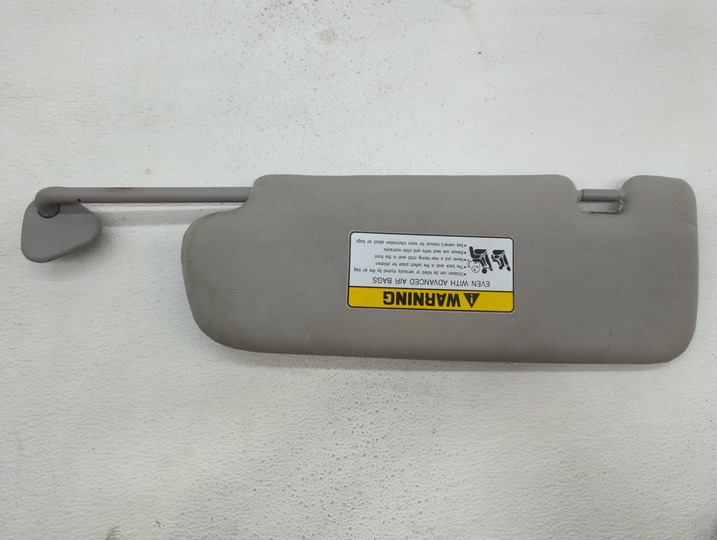 2011-2015 Hyundai Sonata Sun Visor Shade Replacement Passenger Right Mirror Fits Fits 2011 2012 2013 2014 2015 OEM Used Auto