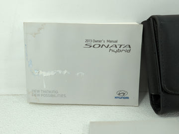 2013 Hyundai Sonata Owners Manual Book Guide OEM Used Auto Parts