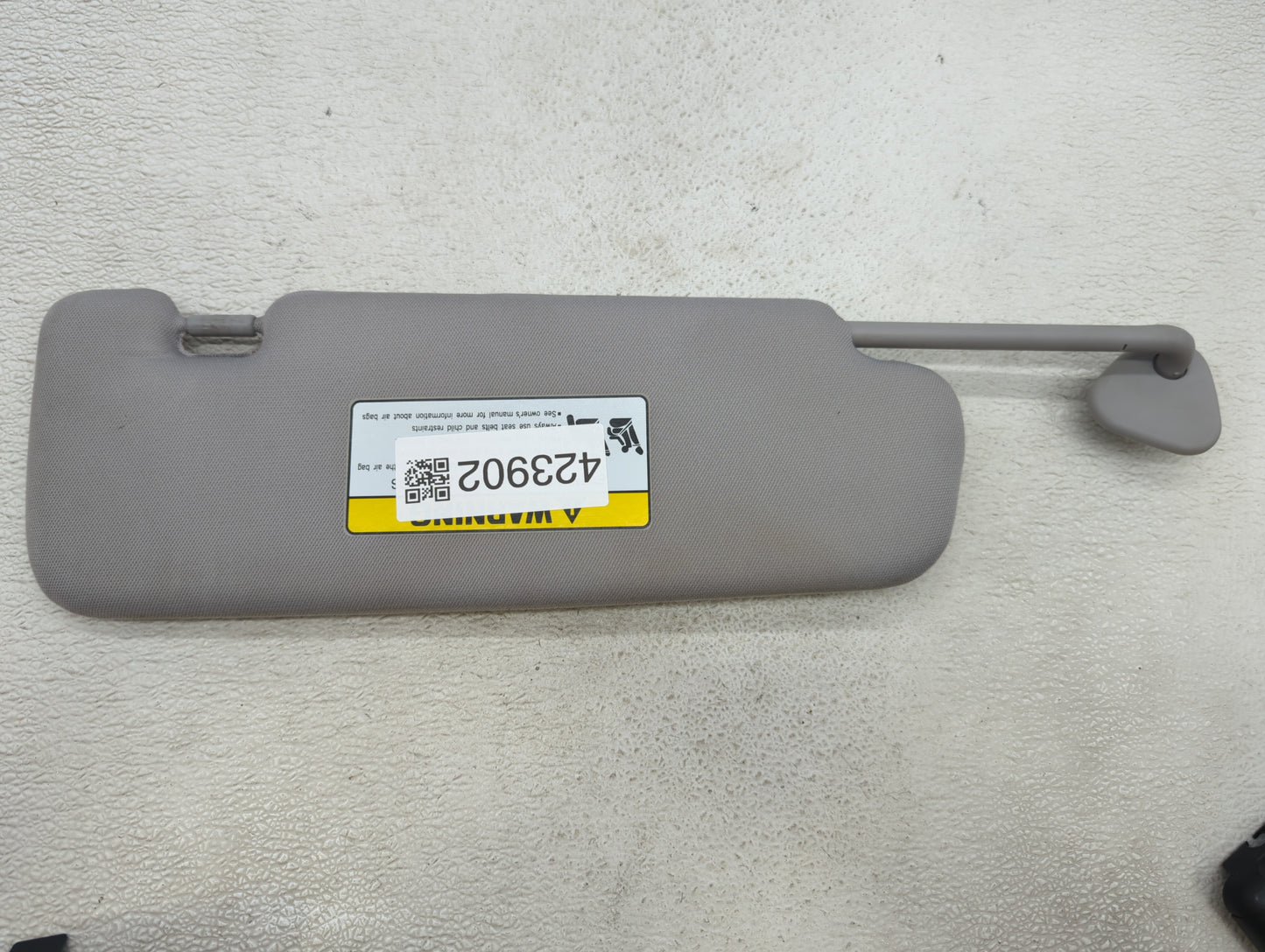 2011-2015 Hyundai Sonata Sun Visor Shade Replacement Driver Left Mirror Fits Fits 2011 2012 2013 2014 2015 OEM Used Auto Par