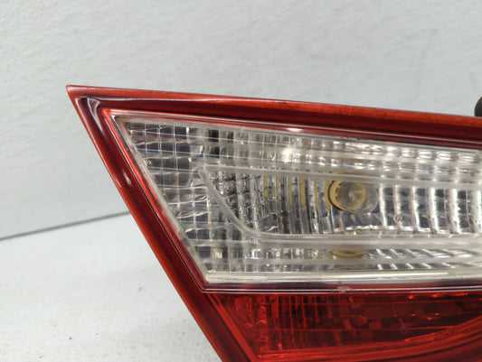 2011-2014 Hyundai Sonata Tail Light Assembly Driver Left OEM P/N:92403-3Q Fits Fits 2011 2012 2013 2014 OEM Used Auto Parts