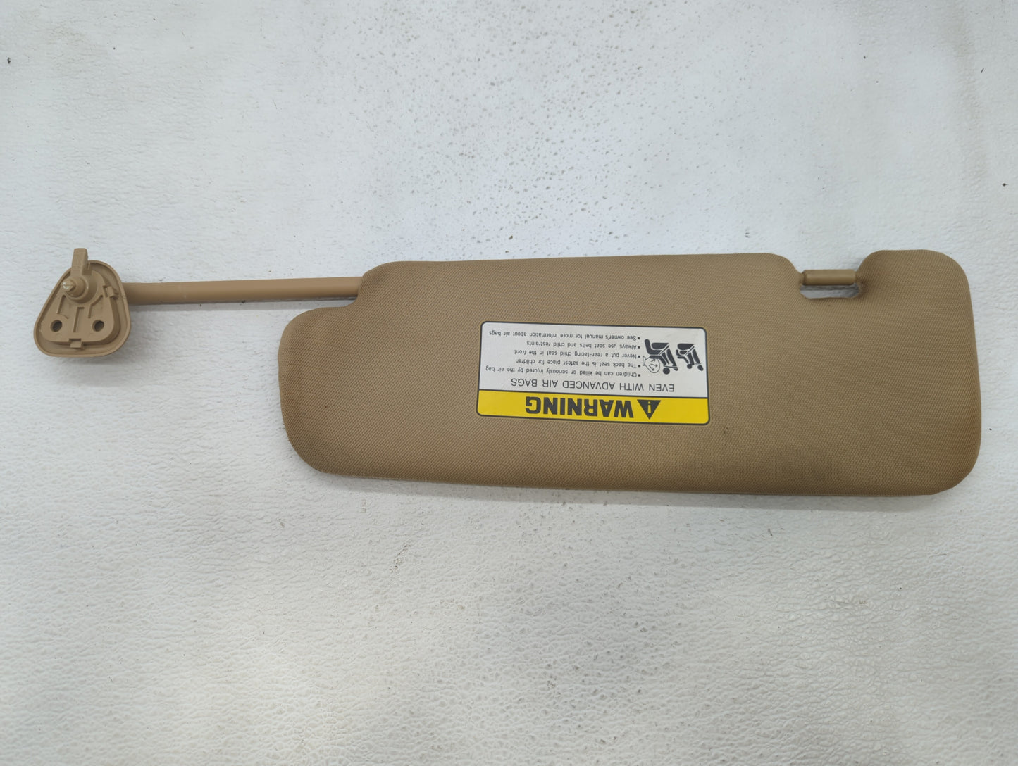 2011-2015 Hyundai Sonata Sun Visor Shade Replacement Driver Left Mirror Fits Fits 2011 2012 2013 2014 2015 OEM Used Auto Par
