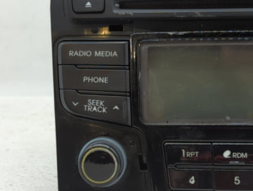 2013-2014 Hyundai Sonata Radio AM FM Cd Player Receiver Replacement P/N:96180-3Q8504X 96180-3Q8004X Fits Fits 2013 2014 OEM Used Auto Parts