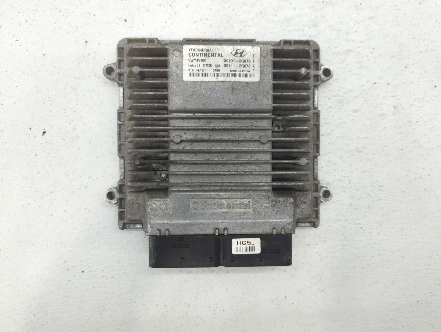2011-2014 Hyundai Sonata PCM Engine Control Computer ECU ECM PCU OEM P/N:39111-2G664 39101-2G664 Fits Fits 2011 2012 2013 20