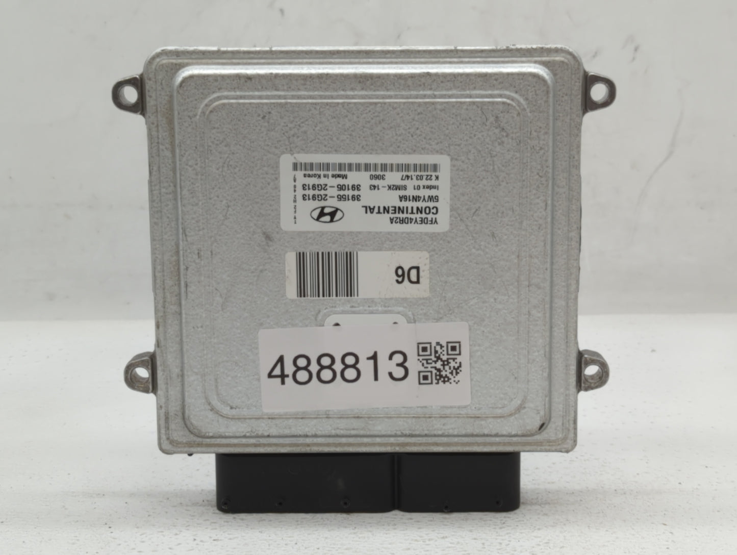2011-2015 Hyundai Sonata PCM Engine Control Computer ECU ECM PCU OEM P/N:39105-2G913 39155-2G913 Fits OEM Used Auto Parts -