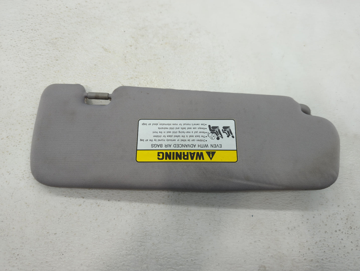 2012-2014 Hyundai Sonata Sun Visor Shade Replacement Driver Left Mirror Fits Fits 2012 2013 2014 OEM Used Auto Parts - Oemus
