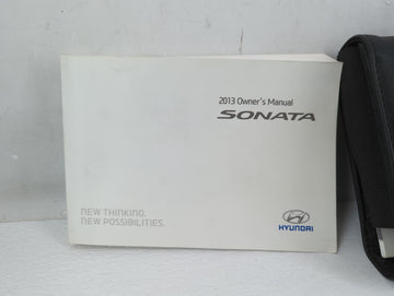 2013 Hyundai Sonata Owners Manual Book Guide P/N:A3S0-EU32F OEM Used Auto Parts